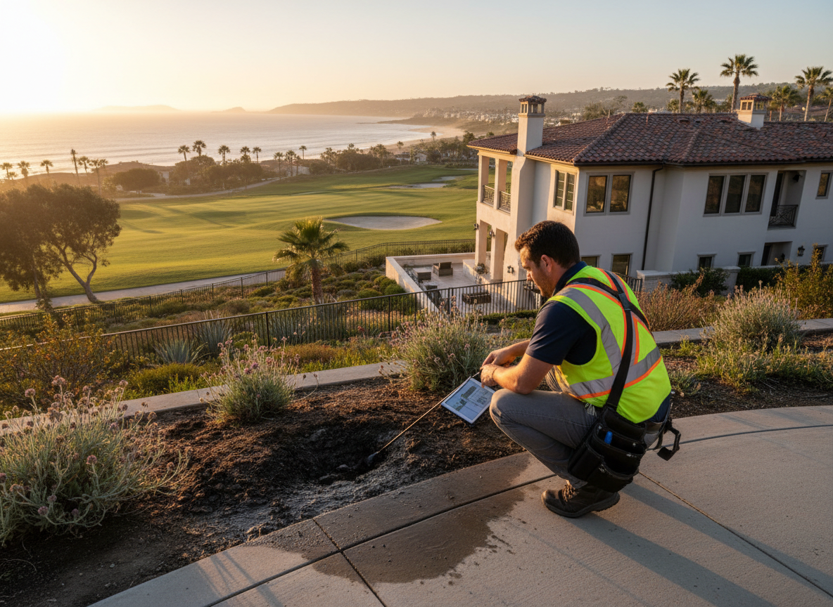 Spotting Irrigation Leaks Around Newport Coast Foundations
